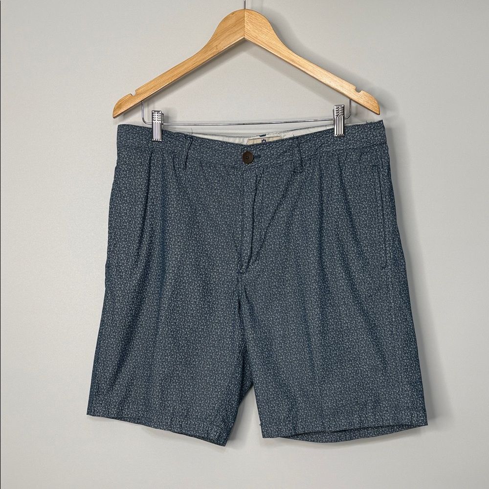 Steel & Jelly Men's Blue Patterned Shorts Size 34